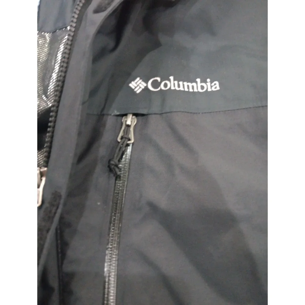 Columbia 3 In 1 Interchange Jacket Men XL Blac 3 In 1 Omni-Heat Tech Waterproof